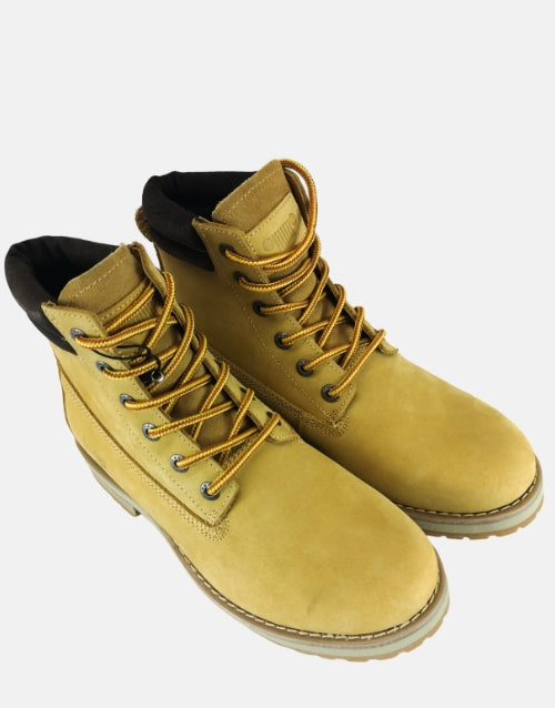 Jeep Honey Tan Leather Rugged worker Boot