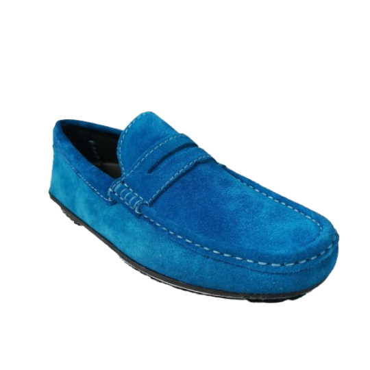 JERICO Carvella Suede Teal Blue Driver