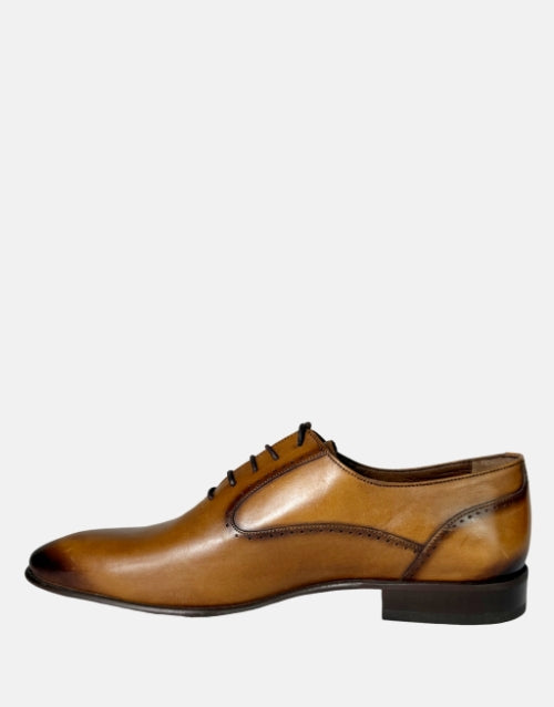 Calvano Tan Lace Up