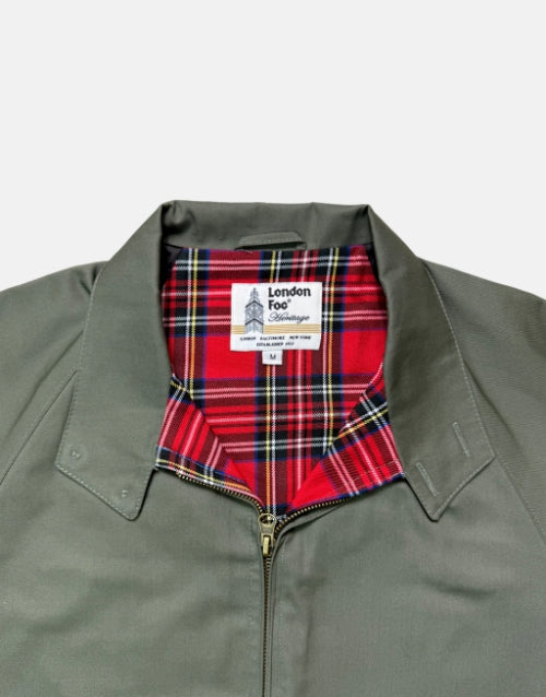 London Fog Olive Harrington Jacket