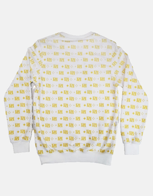 Pure Premium White Ortega Sweater