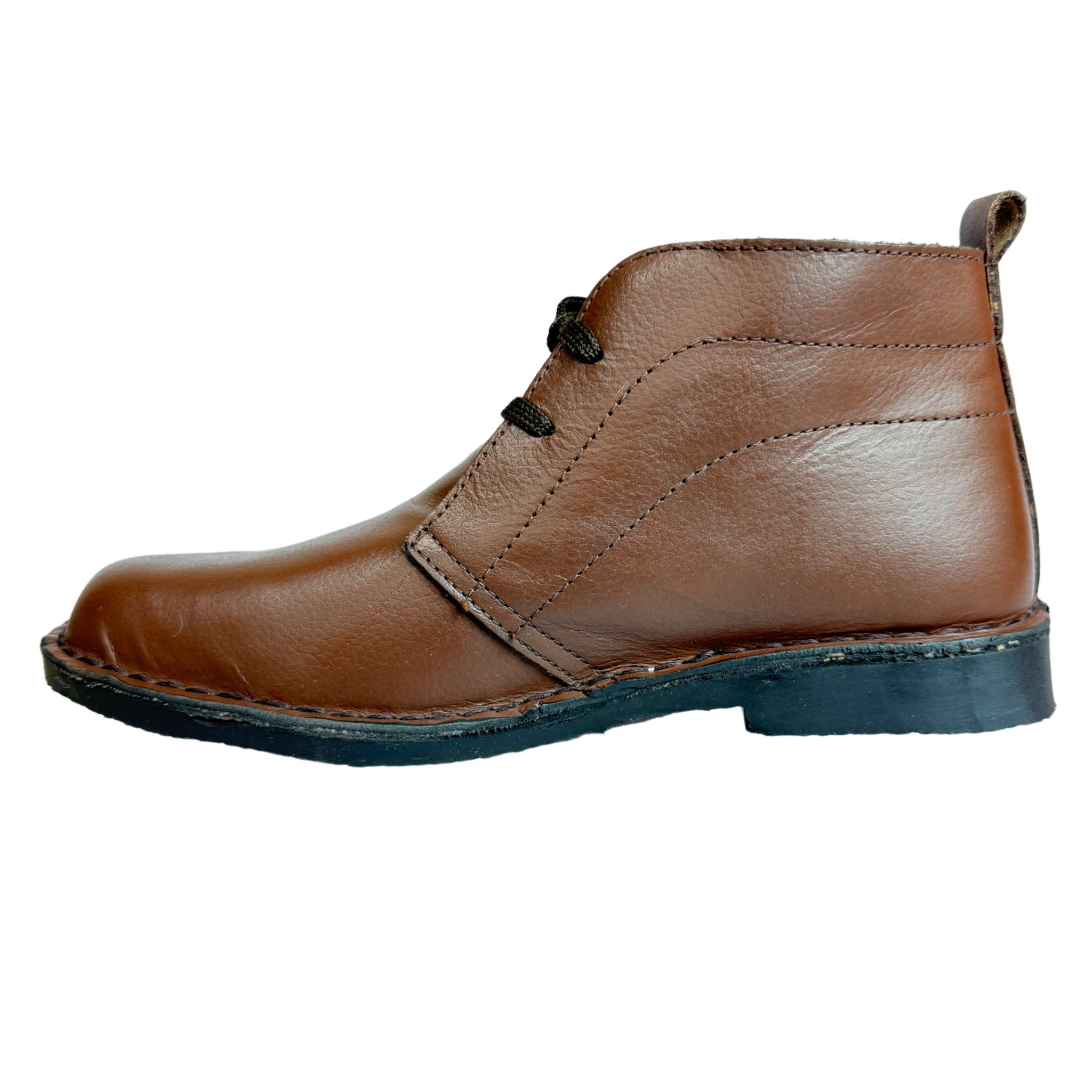 Desert Vellie Mild Tan Leather Boot