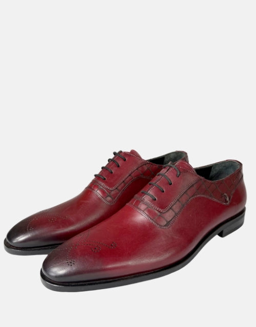Calvano Burgundy Shoe