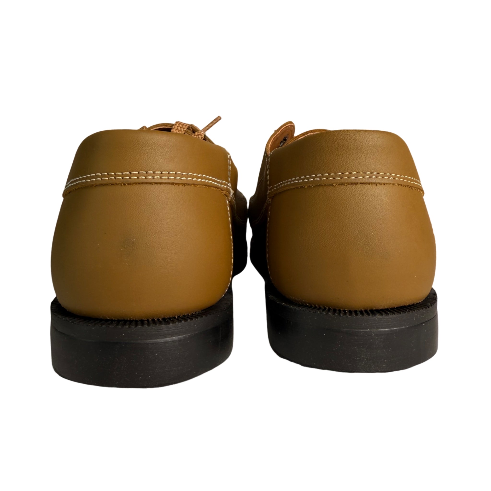 Dakota Carson Leather Dockside Boat Shoe Tan