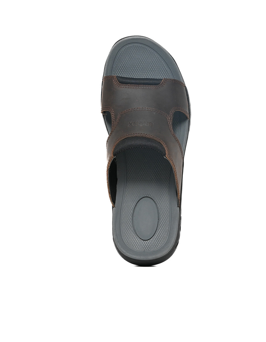 Bronx Leather Choc Midtown Sandals