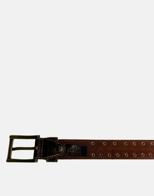 Vialli Leather Franzosi Brown Belt