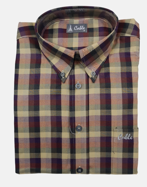 Cable LS Check Shirt
