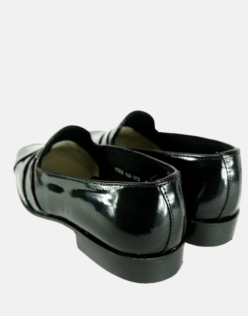 Barker Leather Derek Black Mocassin