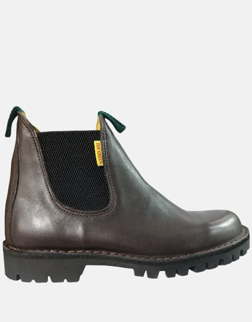 Jim Green Stockman Chelsea Brown Steel Toe Boot