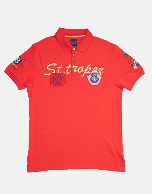 Stefano R Italian Golfer Red