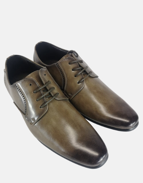 GINO PAOLI Taupe Lace Up