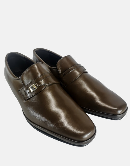 JOHN DRAKE Dark Chocolate Slip On