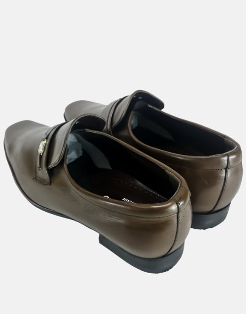 JOHN DRAKE Dark Chocolate Slip On