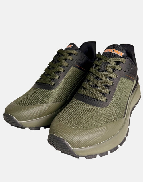 Bronx Scott Olive Trainer Sneaker