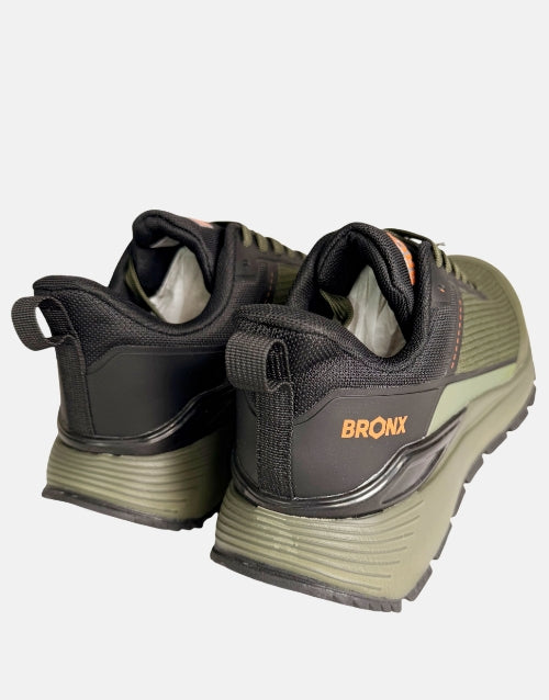 Bronx Scott Olive Trainer Sneaker