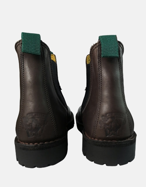 Jim Green Stockman Chelsea Brown Steel Toe Boot