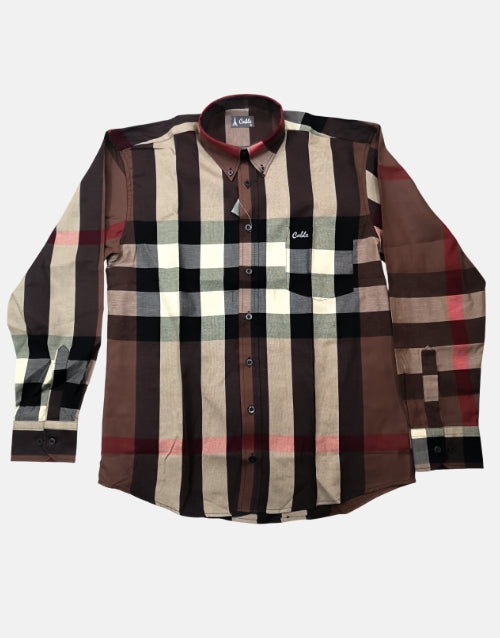 Cable Check Burberry LS REG Shirt