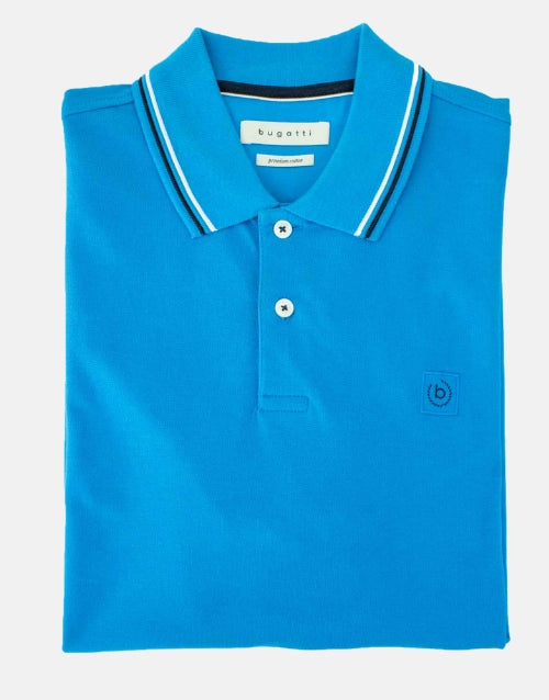 Bugatti Blue Core Logo Golfer