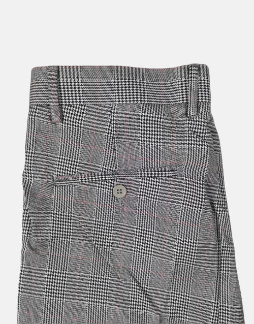 K STAR 7 Black/White McGregor Check Trouser