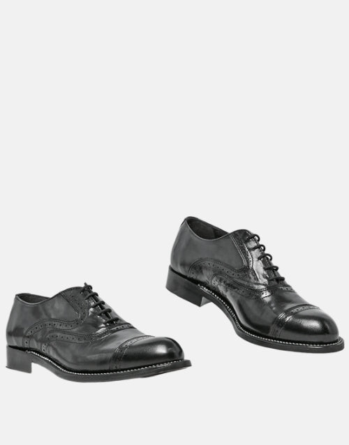Barker Juan Black Leather Shoe