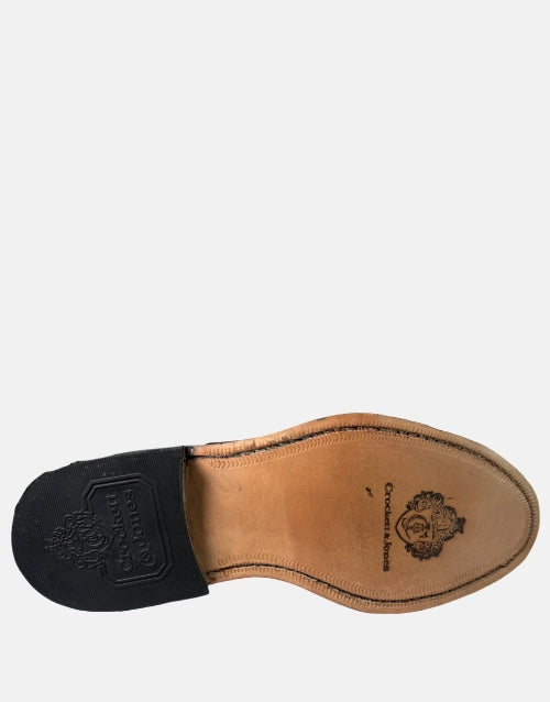 Crockett & Jones Waylon Black Glace Kid