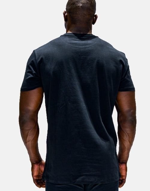 PURE PREMIUM Roman Rollette Black T Shirt