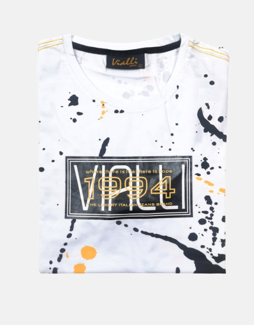 Vialli Cedric White T-Shirt