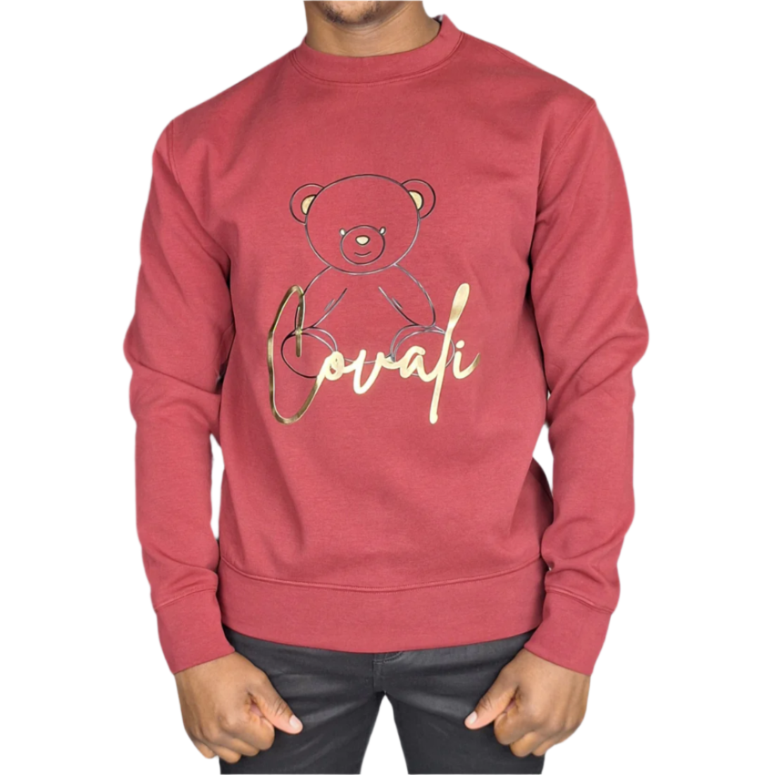 Covali Vitrala Burgundy Sweater