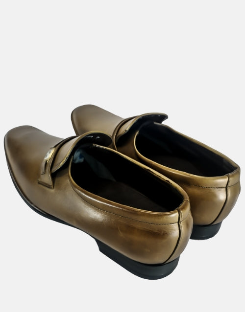 JOHN DRAKE Tan Slip On