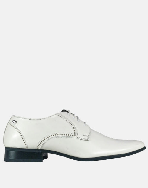 GINO PAOLI White Lace Up