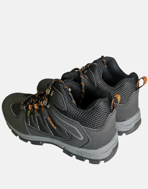 Trappeur Mens Black Hiker Shoe