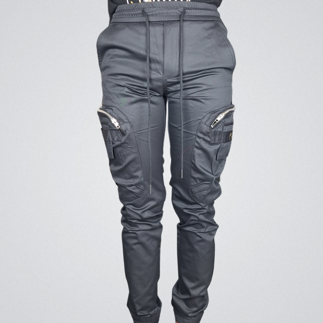 COVALI Cargo Black Cargo Pants
