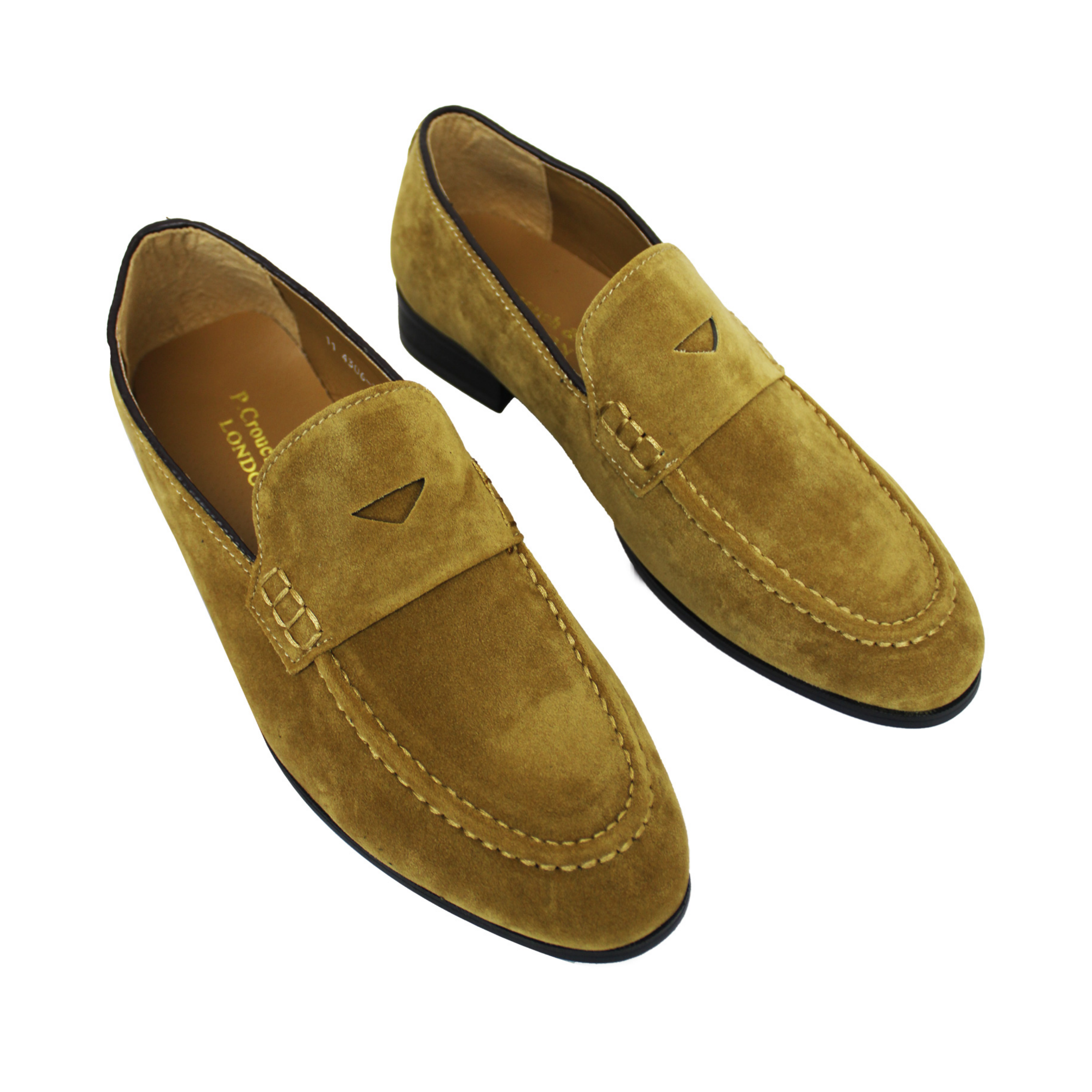 P CROUCH & CO Stone Suede