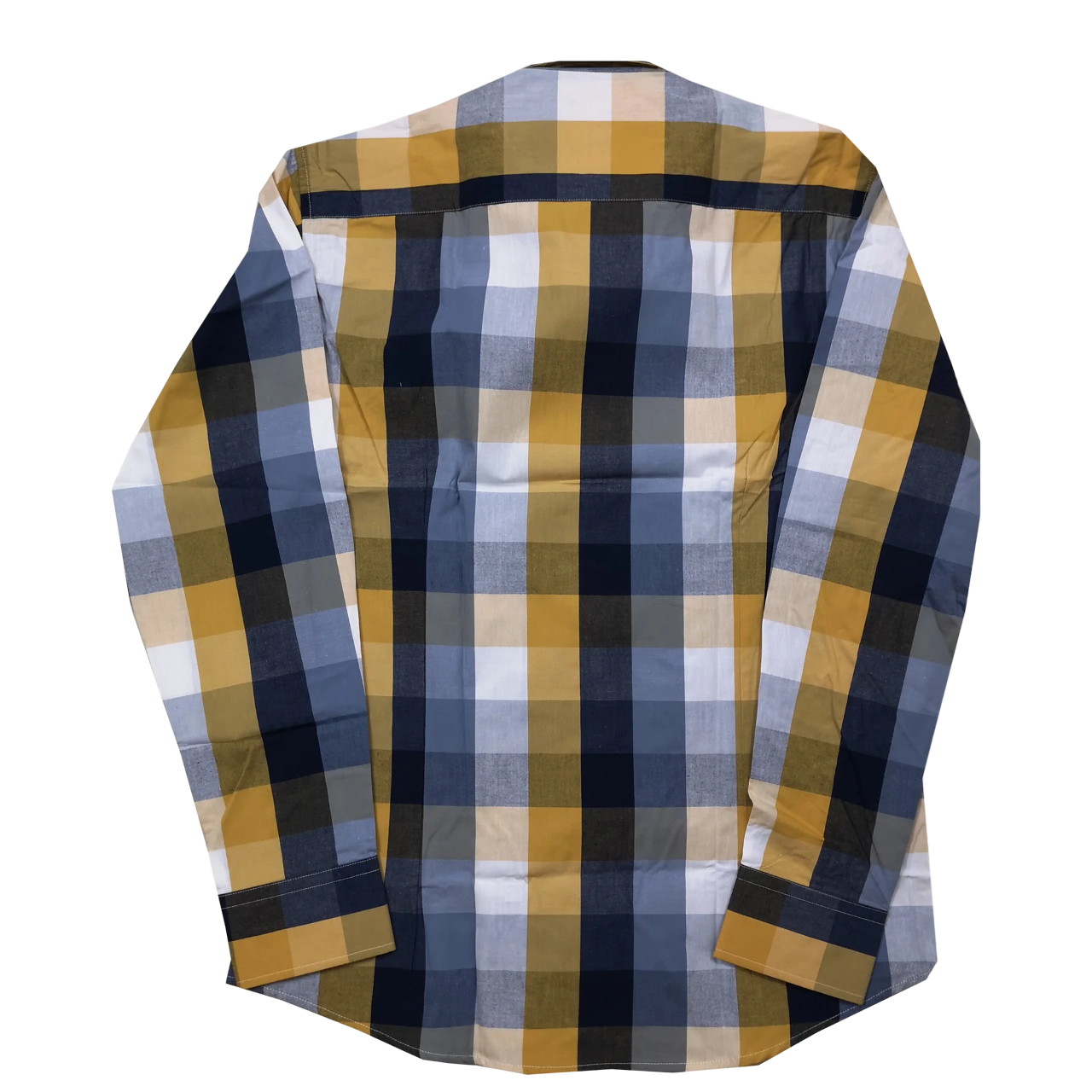 KG Blue Mustard Check Shirt