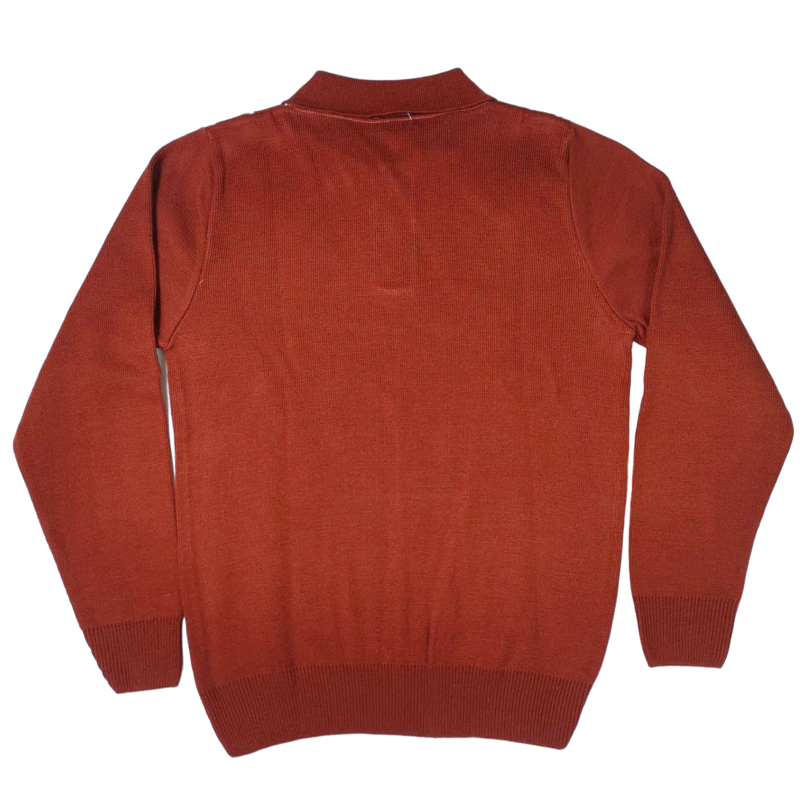 Rob Roy Traditional Rust Golfer Knitwear