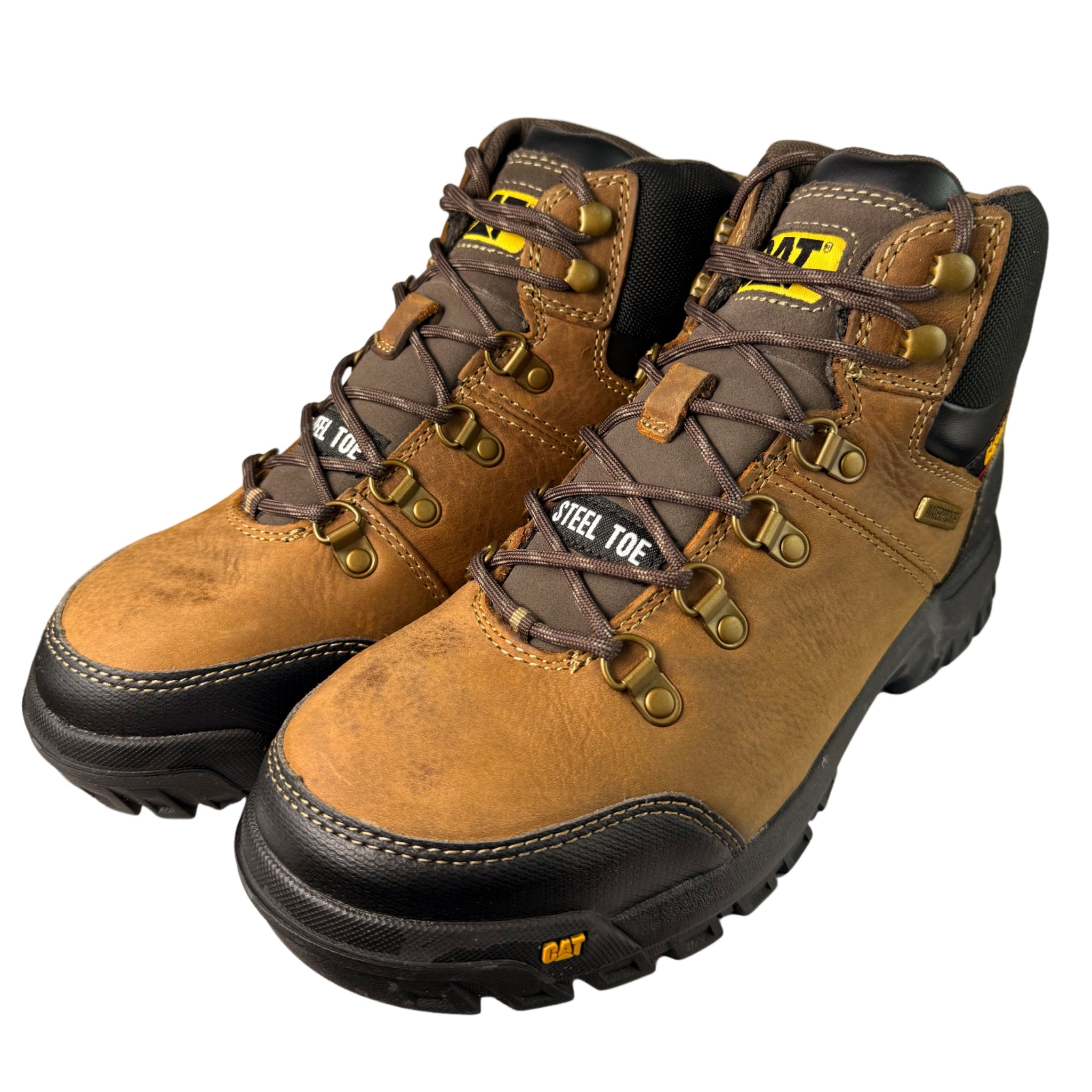 Caterpillar Framework ST S3 WR Seal Brown Steel Toe