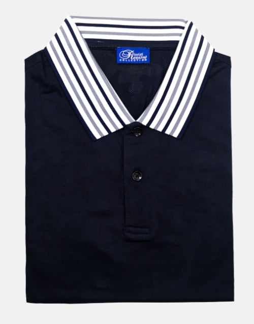 Rossini Italian Navy Double Mercerized Golfer