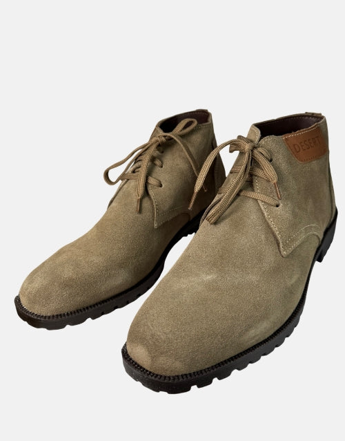 Desert Vellie Taupe Suede Boot