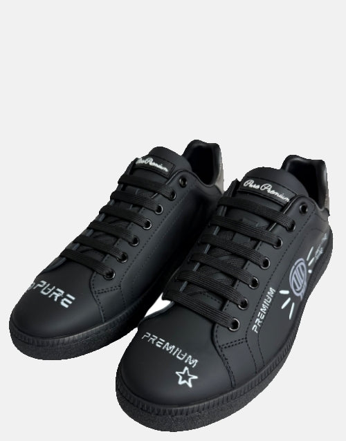 Pure Premium Onda Black Sneakers