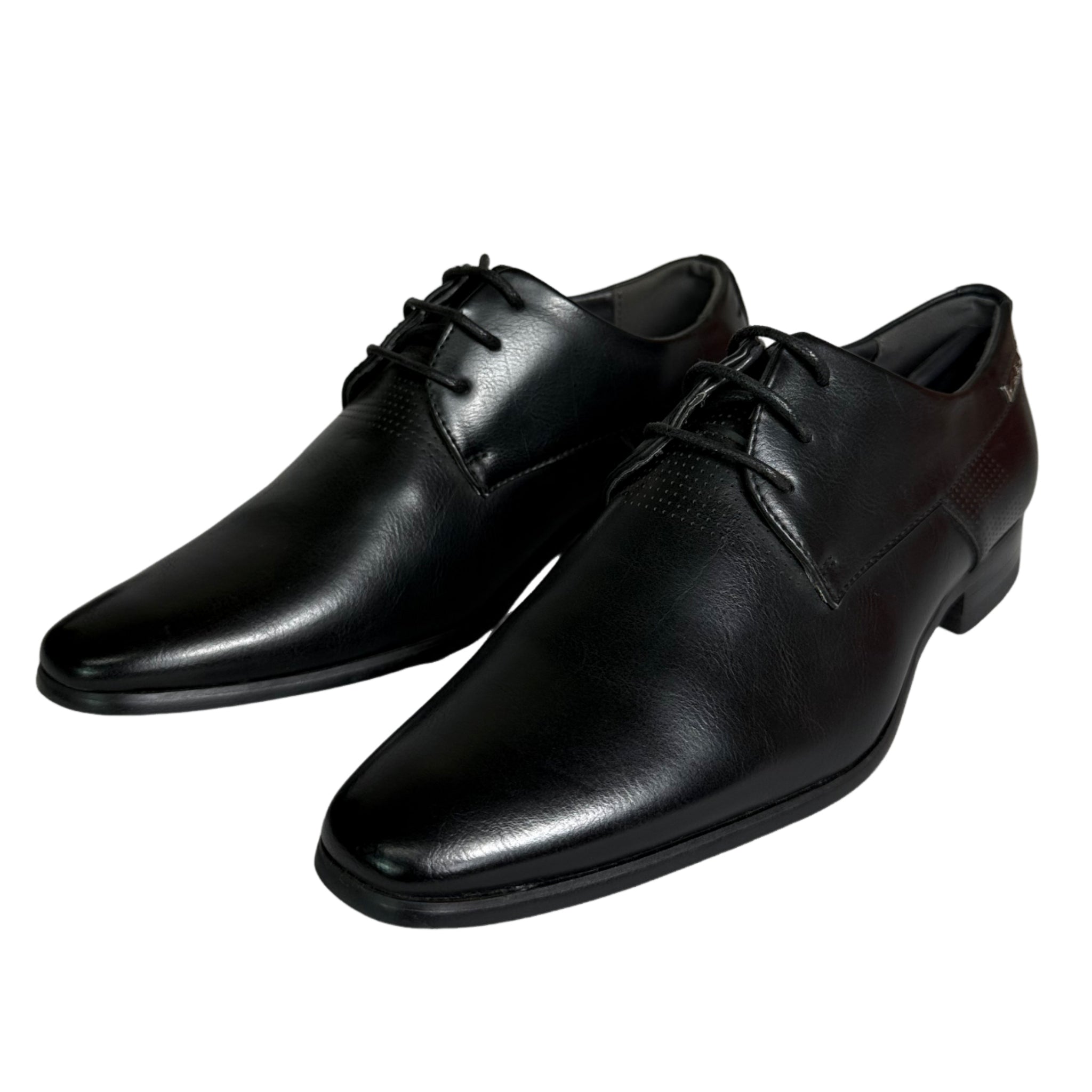GINO PAOLI Youths Black Lace Up