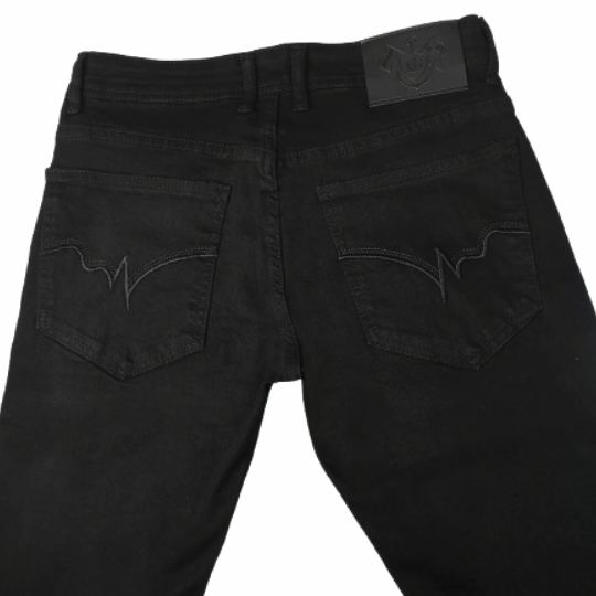 KG Classic Slim Black Jeans