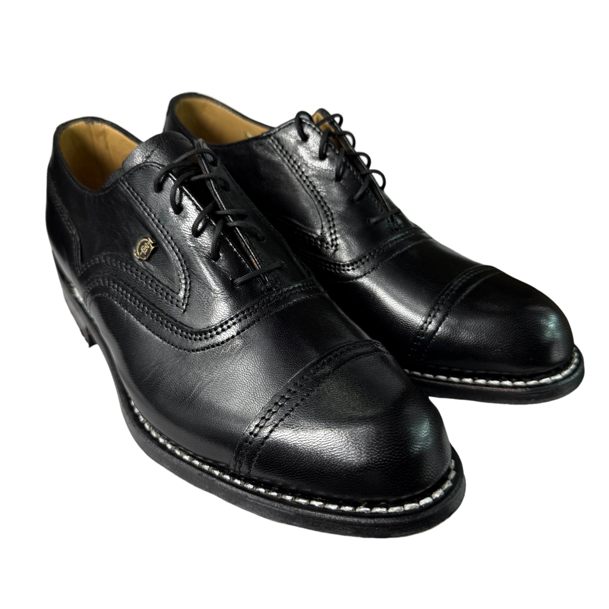 Crockett & Jones Waylon Black Glace Kid
