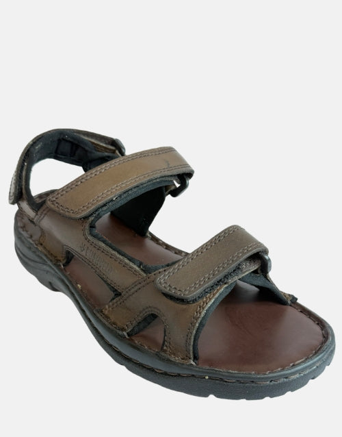 Bushveld Genuine Leather Brown Backstrap Sandal