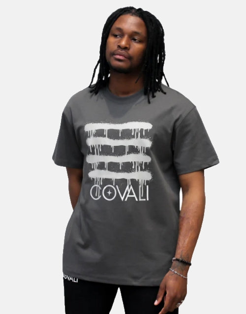 Covali Dipinto Dark Grey T Shirt