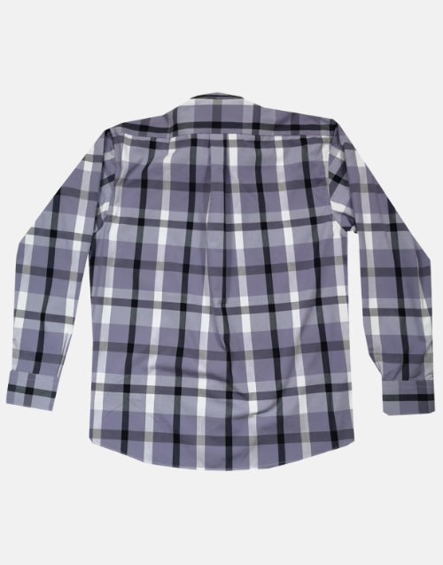 Cable LS Purple Check Shirt