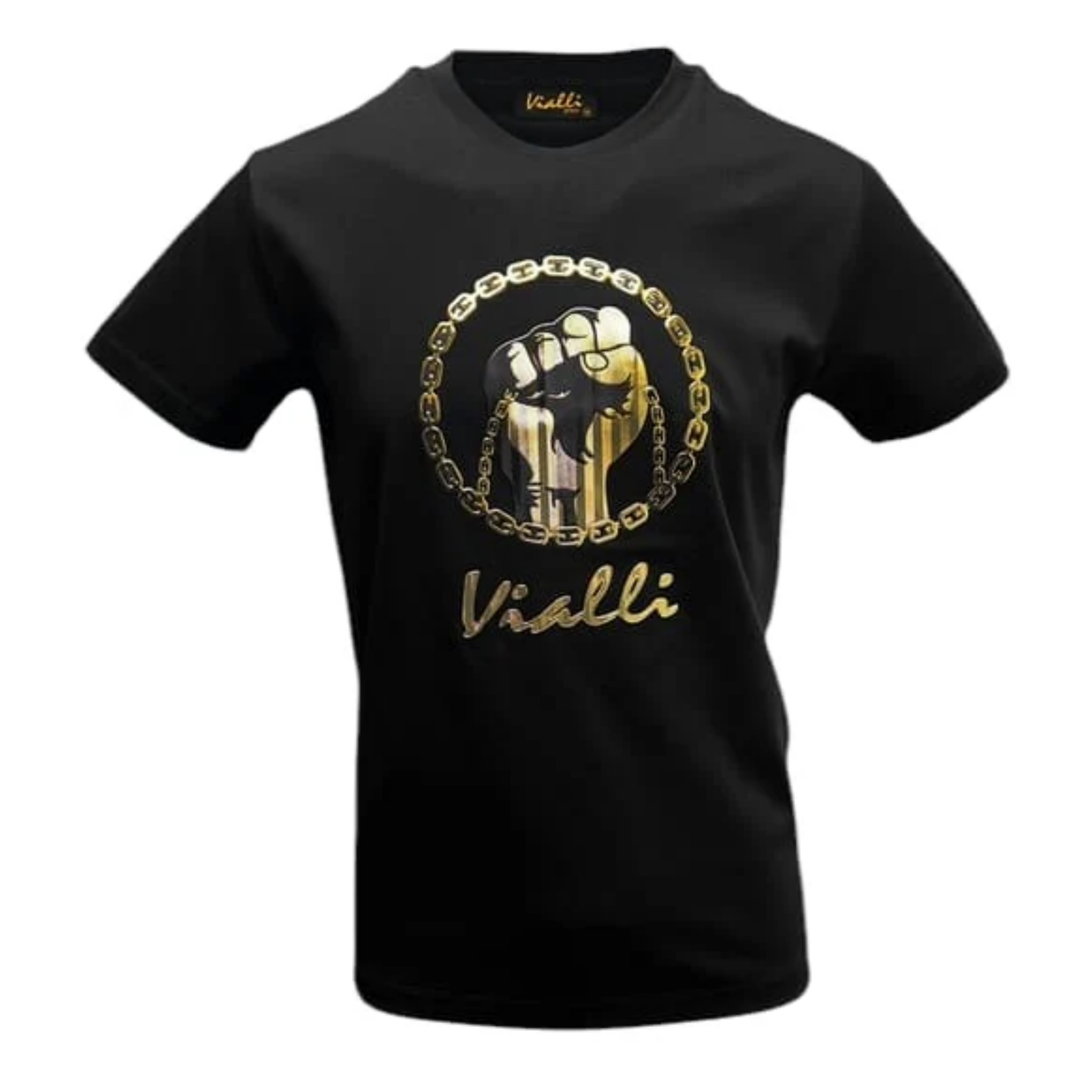 Vialli Ilowe Black T-Shirt