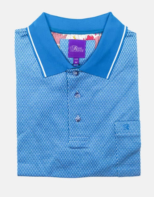 Rossini Italian Teal Blue Golfer Double Mercerized