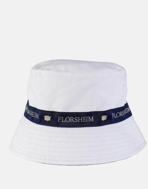 Florsheim Reversible White Sporty Bucket Hat