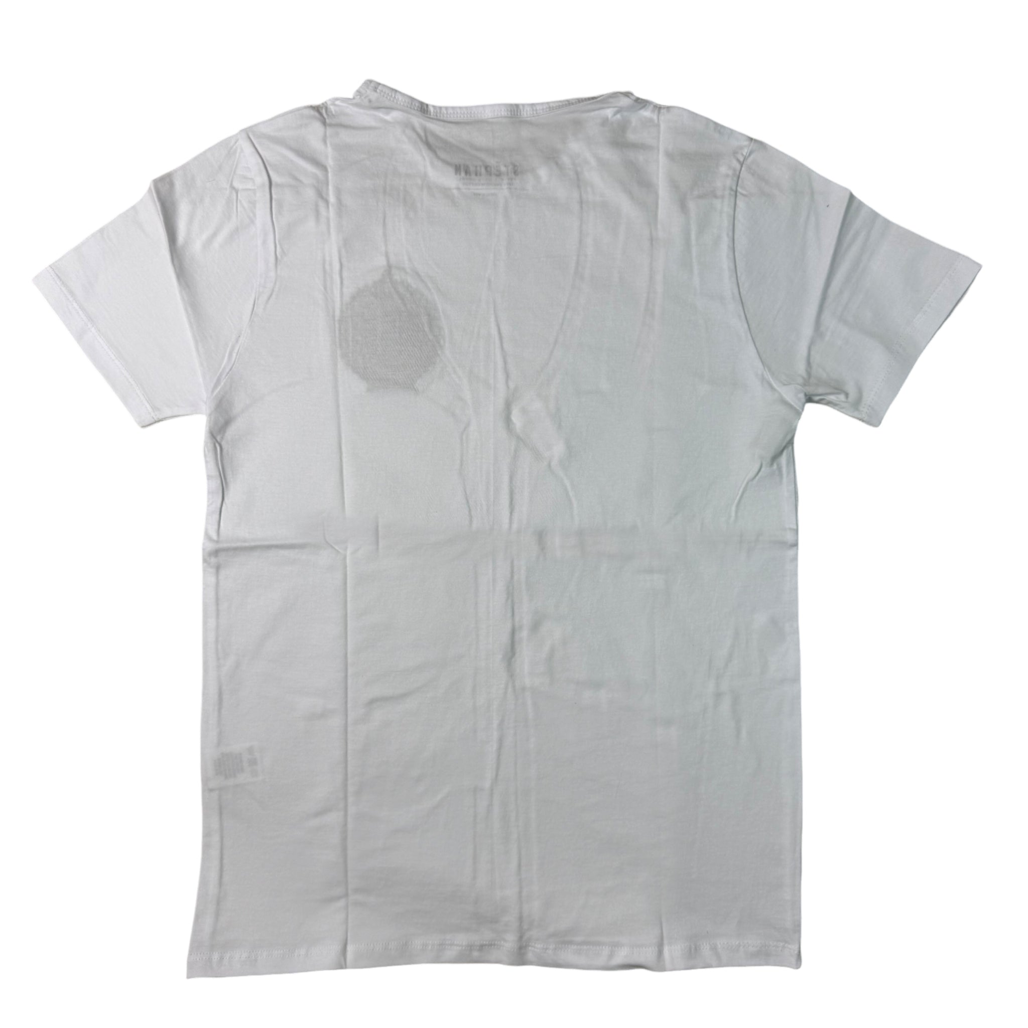 Stephan Modern White Crew Tee