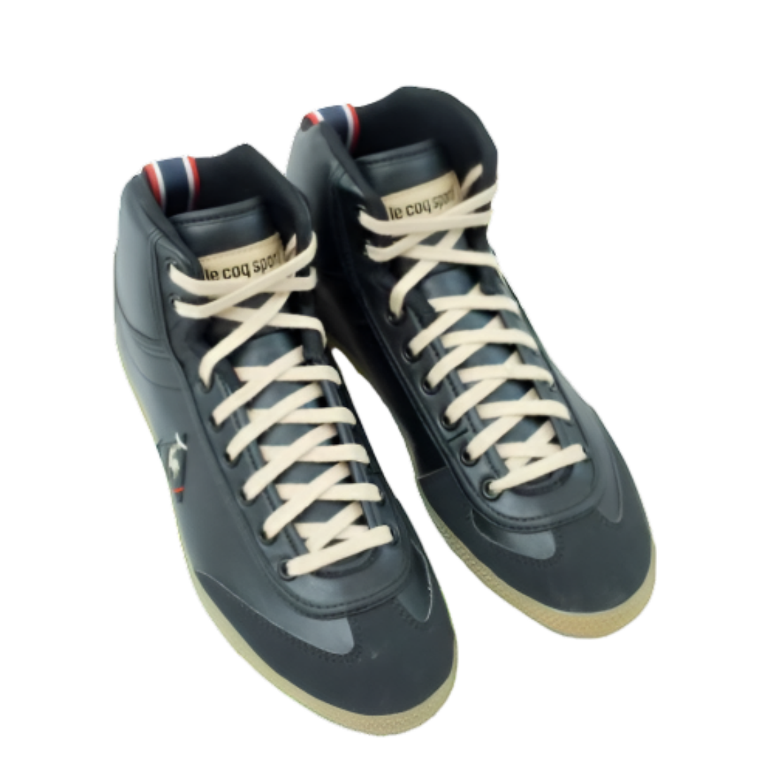 Lecoq Sportif Provencale Mid Black Sneaker